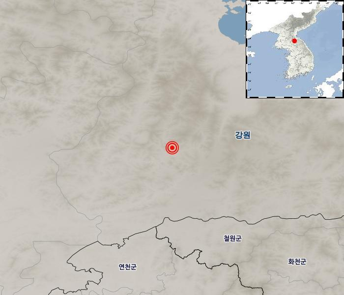 지진/지진해일 발생 위치 설명 이미지