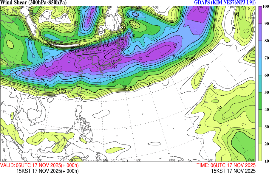 2025년 11월 17일 15시 바람시어 [대류안정화 감시]