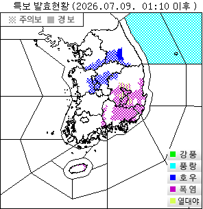 기상특보 이미지