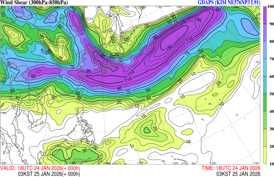 2026년 01월 25일 03시 바람시어 [대류안정화 감시]
